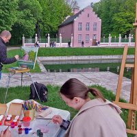 Художники в Кусково :: ИРЭН@ .