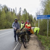 Пасмурно. У развилки :: Сергей Цветков Пасмурно. У развилки :: Сергей Цветков