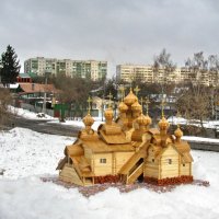 Во имя всех Святых, в земле российской просиявших храм. Приозерский район, Сосново, Ленинградская об :: Юрий Шевляков