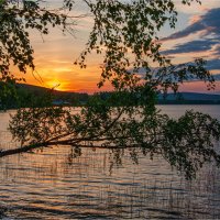 Тёплый летний вечер.. :: Алексей Мезенцев Тёплый летний вечер.. :: Алексей Мезенцев