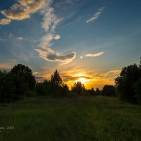 Закат в конце мае :: Александр Синдерёв