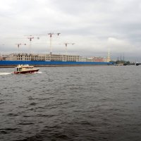 Вид с набережной Макарова Васильевского острова на Петроградскую сторону :: zavitok *