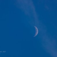 Месяц в небе :: Александр Синдерёв