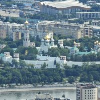 Новодевичий монастырь со смотровой площадки Panorama360 башни Федерация Москва-Сити :: <<< Наташа >>>