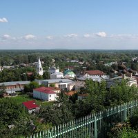 Вид на Гороховец с Пужаловой горы :: Александр Ильчевский 