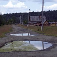Поселковая дорога :: Vyacheslav Gordeev