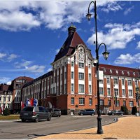 Здание правительства Гумбиннена (Гусев). :: Валерия Комова Здание правительства Гумбиннена (Гусев). :: Валерия Комова