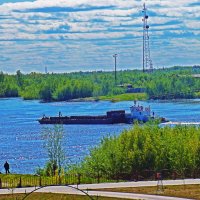 Июнь...На рнке Юганская Обь! :: Владимир 