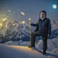 Волшебник на вершине горы :: Soaring Man Владимир