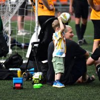 Когда папка футболист. :: Наталья Вязигина