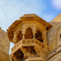 Балкон у дома в форте Жайсальмер :: Георгий А