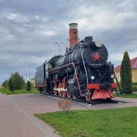 Паровоз-памятник Л-3645 "Лебедянка". :: ИРЭН@ .