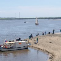 В выходной у Амура. :: Виктор Иванович Чернюк В выходной у Амура. :: Виктор Иванович Чернюк