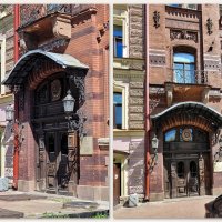 Дом П.Я. Бекеля (двери в парадную) :: Татьяна Машошина