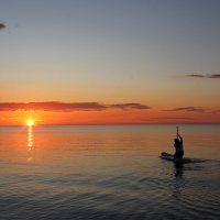 в закат :: Ирина Лесиканич