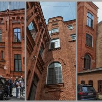 Фрагменты здания фабрики пуговиц «Братья Бух» :: Татьяна Машошина