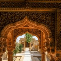 Джайнский храм Лодарва Паршванатх (5) :: Георгий А Джайнский храм Лодарва Паршванатх (5) :: Георгий А