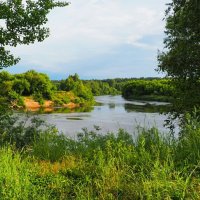 Живописные берега Днепра. :: Милешкин Владимир Алексеевич Живописные берега Днепра. :: Милешкин Владимир Алексеевич