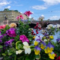 Вид на мост c цветами..) :: tipchik Вид на мост c цветами..) :: tipchik