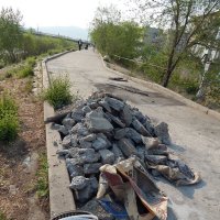 Ремонт набережной :: Екатерина Панова