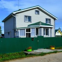 Ядрин. Дом по ул. Ленина 82в. :: Пётр Чернега