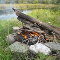 "Дым костра создаёт уют" :: Anna Ivanova "Дым костра создаёт уют" :: Anna Ivanova