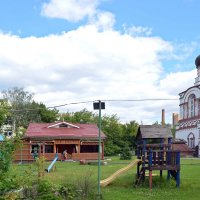 Территория храма великомученика Димитрия Солунского на Благуше. :: Oleg4618 Шутченко