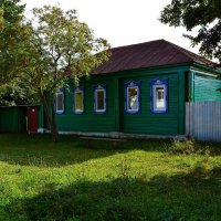 Ядрин. Дом по ул. Советской 43. :: Пётр Чернега Ядрин. Дом по ул. Советской 43. :: Пётр Чернега