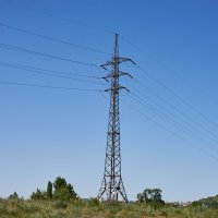 Опора Линии Электропередачи :: Александр Леонов Опора Линии Электропередачи :: Александр Леонов