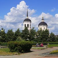 Томск. Вид на Богоявленский собор :: Галина Кан