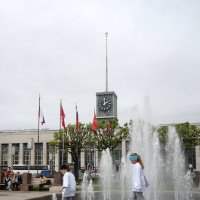 фонтан у Финляндского вокзала :: zavitok *