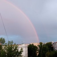 Радуга над Москвой. :: Владимир Драгунский