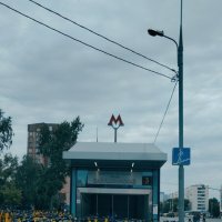 Бунт самокатов у метро))) :: Наталья Вязигина