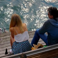 Двое и птицы :: Юрий. Шмаков