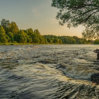 Порог у деревни Ёгла :: Александр Филатов