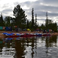 Туристический лагерь в непогоду :: Ольга 