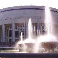 Московский проспект...Фонтаны у Национальной библиотеки...СПБ... :: vadim 