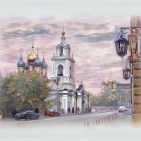 Москва . Улица Варварка. :: В и т а л и й .... Л а б з о'в