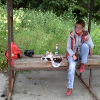 С рыбкой. :: Ирина Нафаня