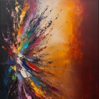 Интерьерная картина: "начало моего вдохновения" 1 :: дмитрий мякин