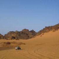 В ливийской Сахаре. :: unix (Илья Утропов)