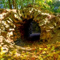 Грот в усадьбе «Горенки». :: Oleg4618 Шутченко Грот в усадьбе «Горенки». :: Oleg4618 Шутченко