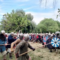 реконструкция сражения древней Руси :: Галина R... реконструкция сражения древней Руси :: Галина R...