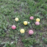 Игра петанк. :: Андрей Хлопонин