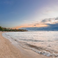 Тёплый вечер у моря. :: Михаил Соколов Тёплый вечер у моря. :: Михаил Соколов