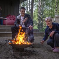 У костра :: Валерий Пославский