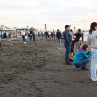 На пляже Ривьера -снимают все ! :: Валерий 