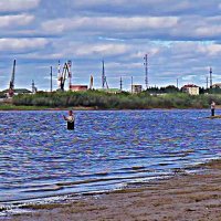 Июль...Рыбалка на Юганской Оби. :: Владимир 