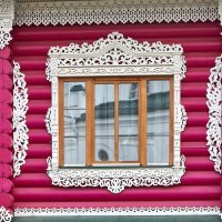 Наличник в Николаевском монастыре Арзамаса :: Алексей Р.