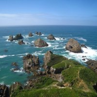 Скалы Наггет Рокс в Новой Зеландии. :: unix (Илья Утропов)